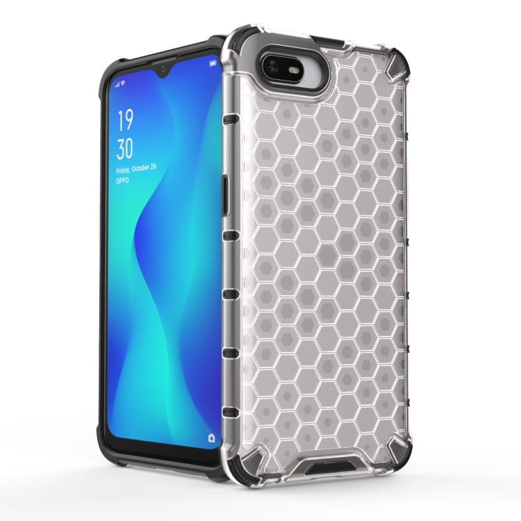 For OPPO Realme C2 Shockproof Honeycomb PC + TPU Case, For OPPO Realme C2
