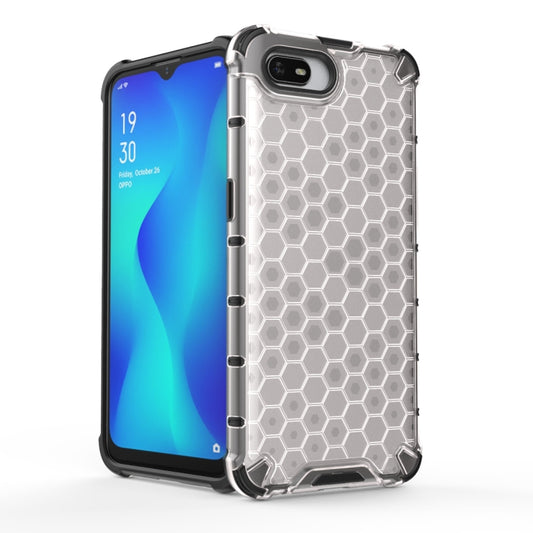 For OPPO Realme C2 Shockproof Honeycomb PC + TPU Case, For OPPO Realme C2