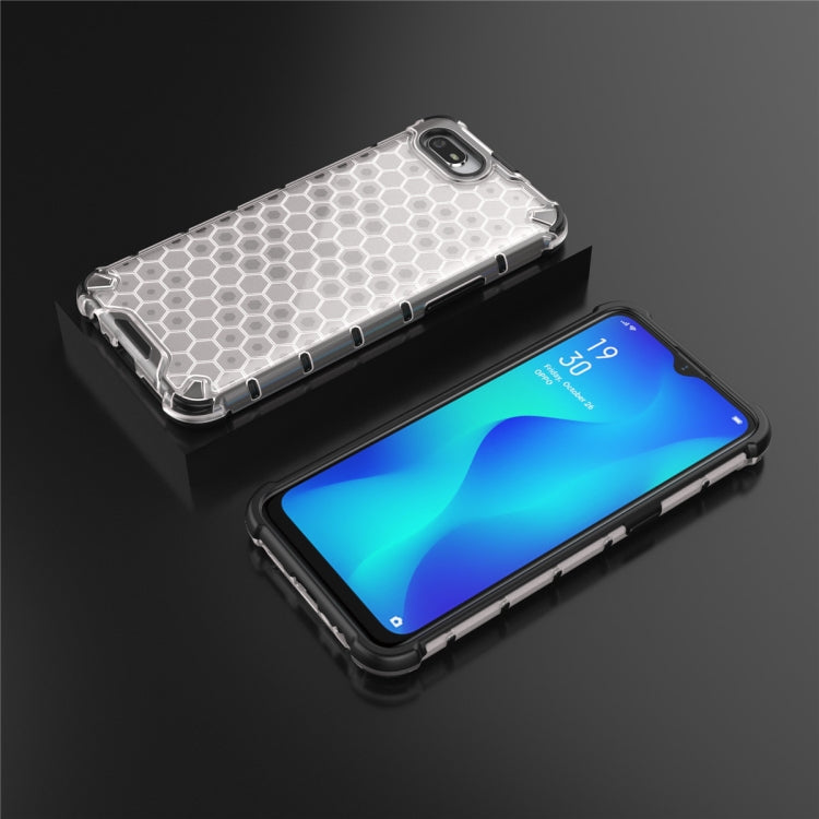 For OPPO Realme C2 Shockproof Honeycomb PC + TPU Case, For OPPO Realme C2