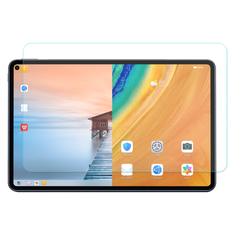 Pour Huawei MatePad Pro 10.8 Film en Verre Trempé Anti-explosion ENKAY Hat-Prince 0.33mm Dureté de Surface 9H 2.5D