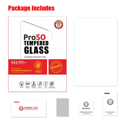 Pour Huawei MatePad Pro 10.8 Film en Verre Trempé Anti-explosion ENKAY Hat-Prince 0.33mm Dureté de Surface 9H 2.5D