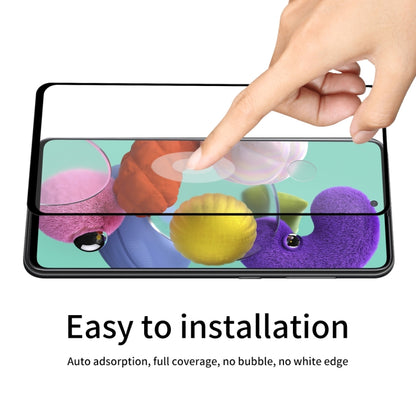 ENKAY Hat-Prince Full Glue 0.26mm 9H 2.5D Tempered Glass Full Coverage Film, For Galaxy A51, For Galaxy A71
