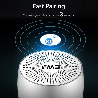 EWA A103 Portable Bluetooth Speaker Wireless Heavy Bass Bomm Box Subwoofer Phone Call Surround Sound Bluetooth Shower Speaker