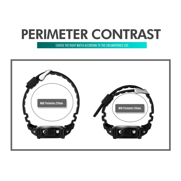 Montre électronique multifonction Skmei 1608 pour étudiant, étanche, avec chronométrage, en silicone, sport