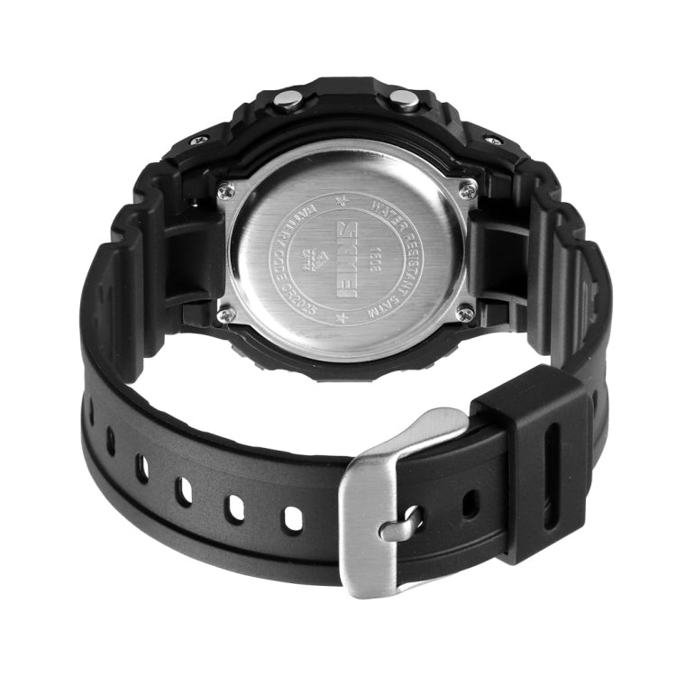 Montre électronique multifonction Skmei 1608 pour étudiant, étanche, avec chronométrage, en silicone, sport