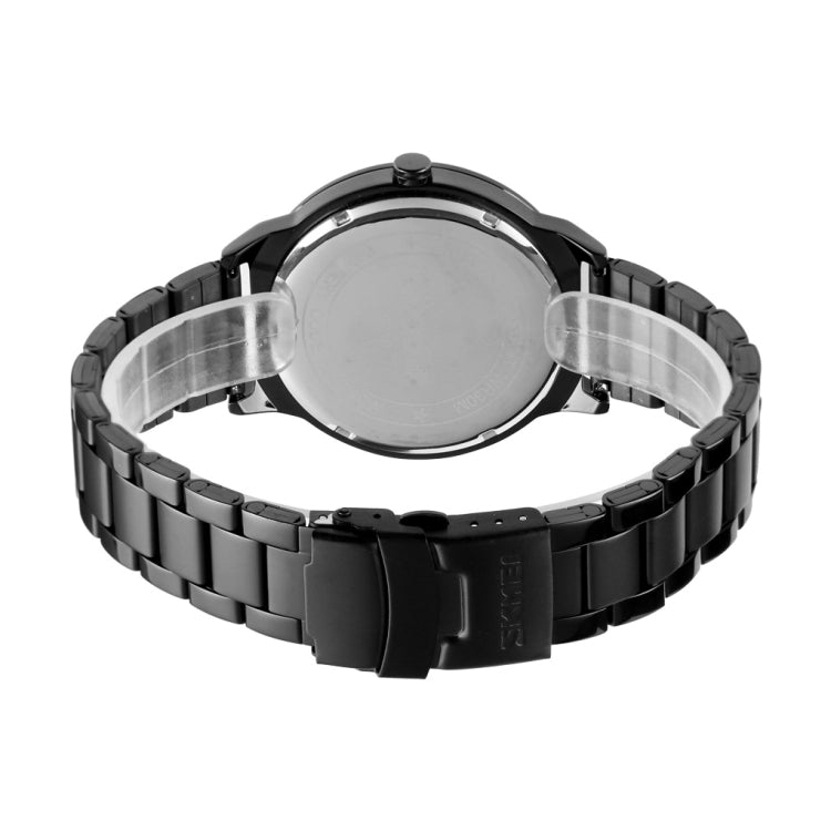 Skmei 9210 Montre-bracelet Homme Tendance Affaires Surface Tridimensionnelle Simple Étanche Or Quartz Montre Homme, Pour Hommes