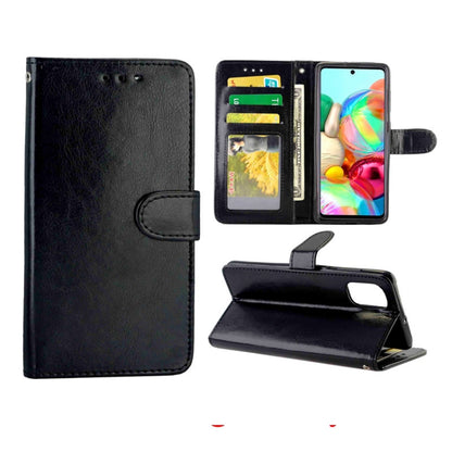 Crazy Horse Texture Leather Horizontal Flip Protective Case with Holder & Card Slots & Wallet & Photo Frame, For Xiaomi Redmi K30, For Nokia 7.2, For Samsung Galaxy A71, For OPPO A9 (2020), For Samsung Galaxy Note 10 Lite, For OPPO Realme 5            ...