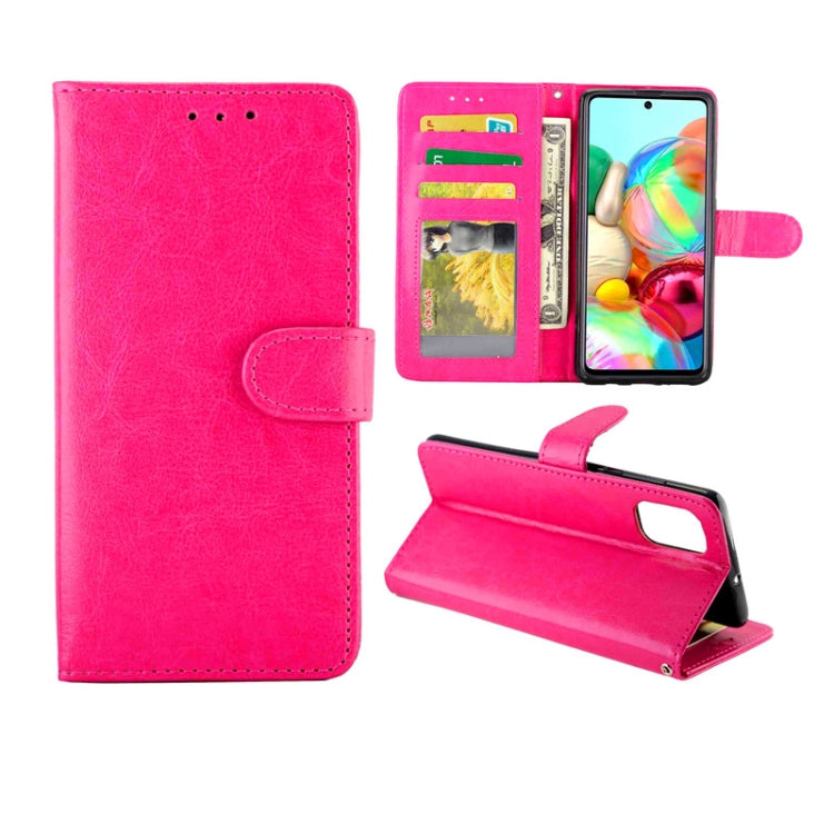Crazy Horse Texture Leather Horizontal Flip Protective Case with Holder & Card Slots & Wallet & Photo Frame, For Xiaomi Redmi K30, For Nokia 7.2, For Samsung Galaxy A71, For OPPO A9 (2020), For Samsung Galaxy Note 10 Lite, For OPPO Realme 5            ...