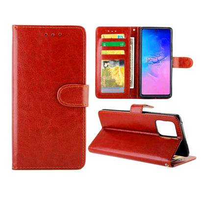 Crazy Horse Texture Leather Horizontal Flip Protective Case with Holder & Card Slots & Wallet & Photo Frame, For Xiaomi Redmi K30, For Nokia 7.2, For Samsung Galaxy A71, For OPPO A9 (2020), For Samsung Galaxy Note 10 Lite, For OPPO Realme 5            ...