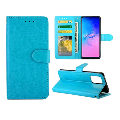 Crazy Horse Texture Leather Horizontal Flip Protective Case with Holder & Card Slots & Wallet & Photo Frame, For Xiaomi Redmi K30, For Nokia 7.2, For Samsung Galaxy A71, For OPPO A9 (2020), For Samsung Galaxy Note 10 Lite, For OPPO Realme 5            ...