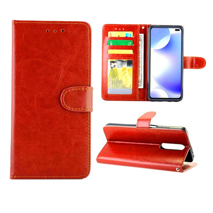 Crazy Horse Texture Leather Horizontal Flip Protective Case with Holder & Card Slots & Wallet & Photo Frame, For Xiaomi Redmi K30, For Nokia 7.2, For Samsung Galaxy A71, For OPPO A9 (2020), For Samsung Galaxy Note 10 Lite, For OPPO Realme 5            ...