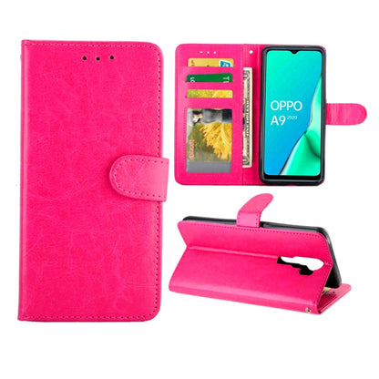 Crazy Horse Texture Leather Horizontal Flip Protective Case with Holder & Card Slots & Wallet & Photo Frame, For Xiaomi Redmi K30, For Nokia 7.2, For Samsung Galaxy A71, For OPPO A9 (2020), For Samsung Galaxy Note 10 Lite, For OPPO Realme 5            ...