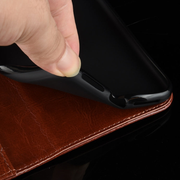 For OPPO Realme 6 Pro R64 Texture Single Horizontal Flip Protective Case with Holder & Card Slots & Wallet& Photo Frame
