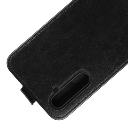 For OPPO Realme 6 Pro R64 Texture Single Vertical Flip Leather Protective Case with Card Slots & Photo Frame