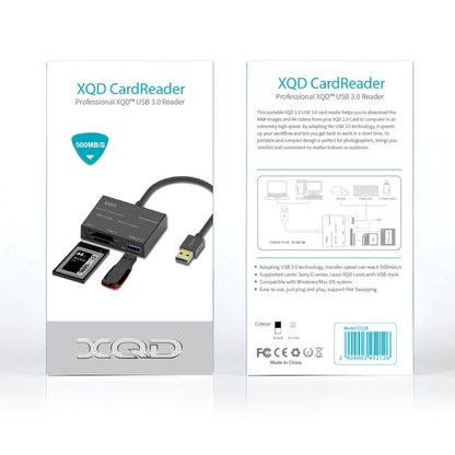 Lecteur de cartes haute vitesse Onten 5212B USB 3.0 vers XQD + SD, 5212B