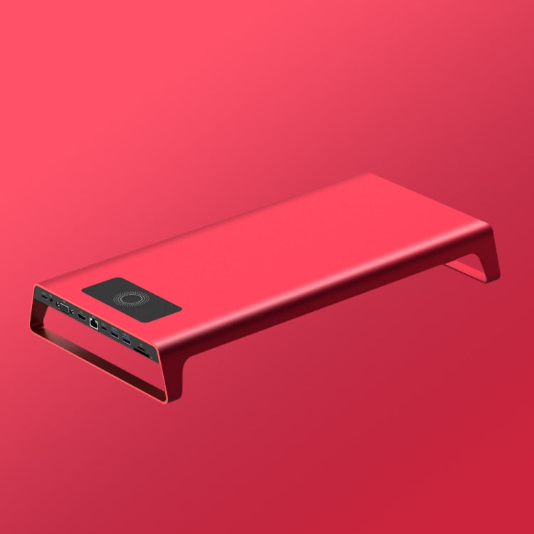Onten 95109 Type-C To HDMI + VGA + RJ45 + USB3.0 x 2 11 in One Multi-Function Adapter and Computer Base