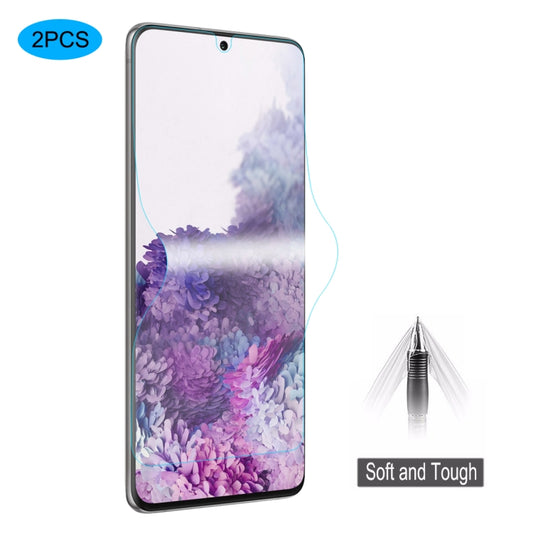 2 PCS ENKAY Hat-Prince 0.1mm 3D Full Screen Protector Explosion-proof Hydrogel Film, For Galaxy S20, For Galaxy S20+, For Galaxy S20 Ultra