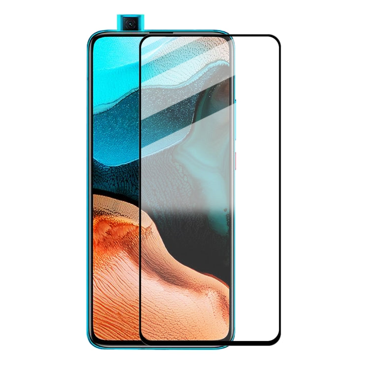 ENKAY Hat-Prince Full Glue 0.26mm 9H 2.5D Tempered Glass Full Coverage Film, For Xiaomi Redmi K30/K30 Pro, For Xiaomi Redmi Note 9/Note 9 Pro
