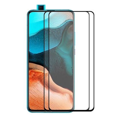 2 PCS ENKAY Hat-Prince Full Glue 0.26mm 9H 2.5D Tempered Glass Full Coverage Film, For Xiaomi Redmi K30/K30 Pro, For Xiaomi Redmi Note 9/Note 9 Pro