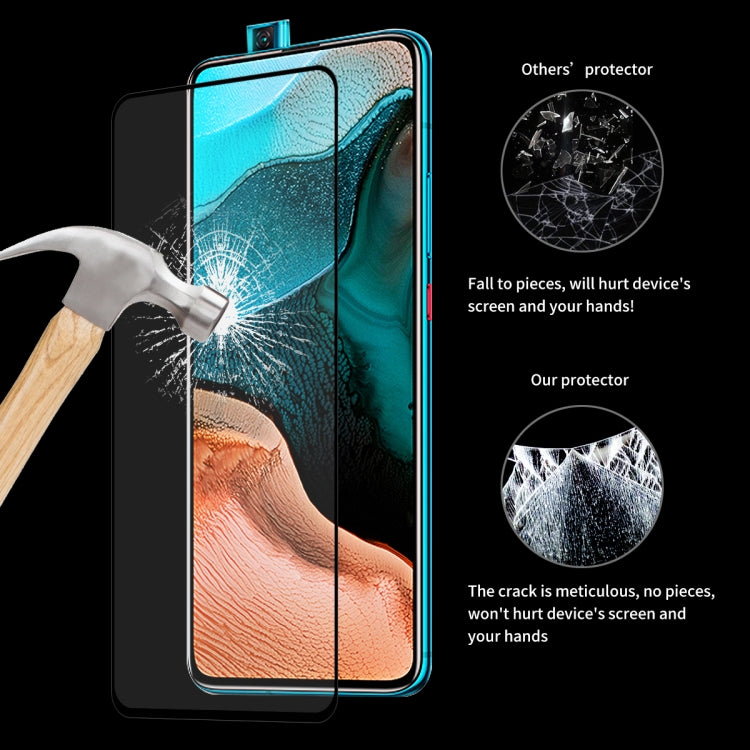 2 PCS ENKAY Hat-Prince Full Glue 0.26mm 9H 2.5D Tempered Glass Full Coverage Film, For Xiaomi Redmi K30/K30 Pro, For Xiaomi Redmi Note 9/Note 9 Pro