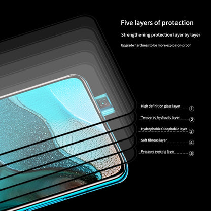 2 PCS ENKAY Hat-Prince Full Glue 0.26mm 9H 2.5D Tempered Glass Full Coverage Film, For Xiaomi Redmi K30/K30 Pro, For Xiaomi Redmi Note 9/Note 9 Pro