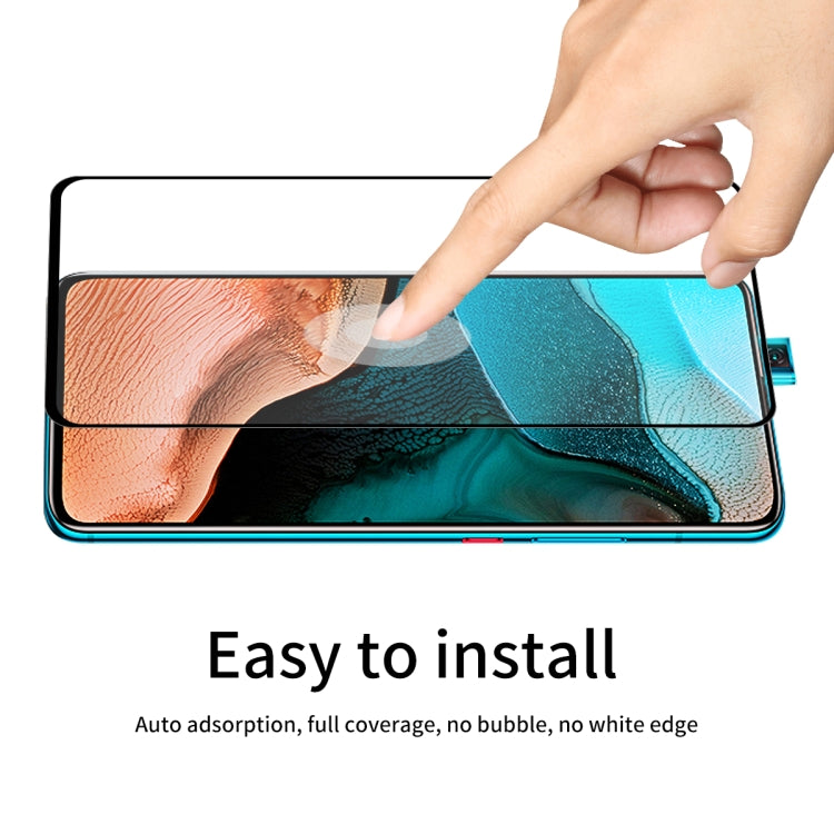 2 PCS ENKAY Hat-Prince Full Glue 0.26mm 9H 2.5D Tempered Glass Full Coverage Film, For Xiaomi Redmi K30/K30 Pro, For Xiaomi Redmi Note 9/Note 9 Pro