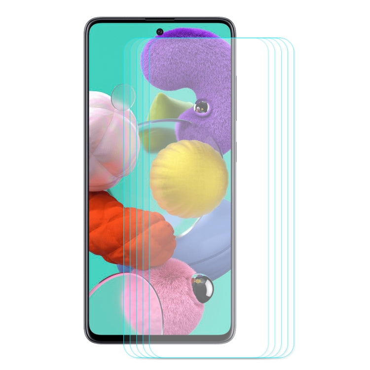 5 PCS ENKAY Hat-prince 0.26mm 9H 2.5D Curved Edge Tempered Glass Film, For Galaxy A51, For Galaxy A71, For Xiaomi Redmi K30/K30 Pro, For Xiaomi Redmi Note 9/Note 9 Pro, For Huawei Nova 6 SE/P40 Lite