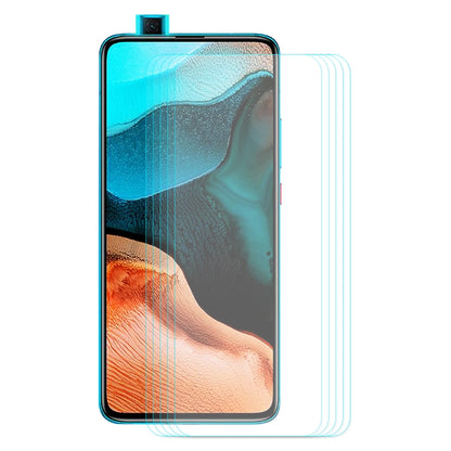 5 PCS ENKAY Hat-prince 0.26mm 9H 2.5D Curved Edge Tempered Glass Film, For Galaxy A51, For Galaxy A71, For Xiaomi Redmi K30/K30 Pro, For Xiaomi Redmi Note 9/Note 9 Pro, For Huawei Nova 6 SE/P40 Lite