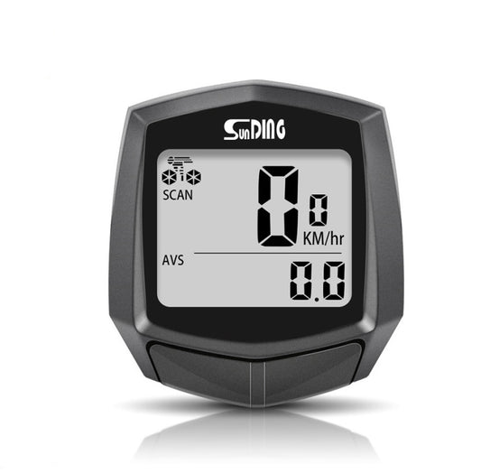 SUNDING SD-581A Bike Wired Computer Speedometer Odometer Cycling Bicycle Waterproof Measurable Temperature Stopwatch, SUNDING SD-581A