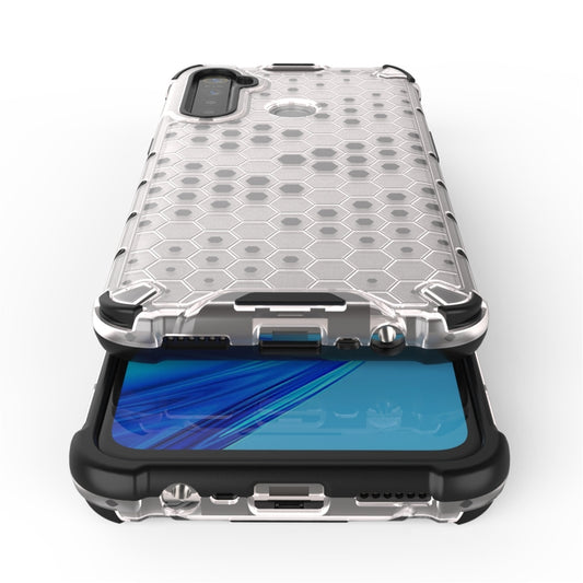 For OPPO Realme C3  Shockproof Honeycomb PC + TPU Case