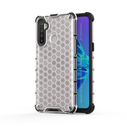 For OPPO Realme 5i  Shockproof Honeycomb PC + TPU Case