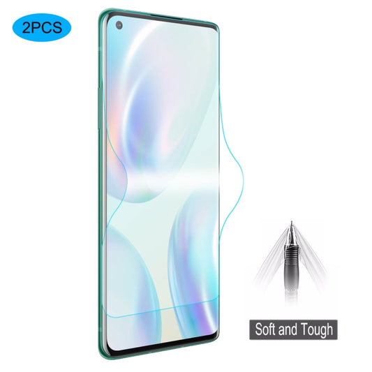 2 Stk. ENKAY Hat-Prince 0.1mm 3D Vollbild Schutzfolie Explosionsgeschützte Hydrogelfolie, für OnePlus 8, für OnePlus 8 Pro, für Huawei P40 Pro, für Huawei P40, für Xiaomi MI 10 / MI 10 Pro