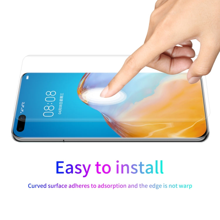 For Huawei P40 Pro ENKAY Hat-Prince 3D Full Screen PET Curved Hot Bending HD Screen Protector Soft Film