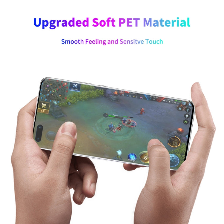 For Huawei P40 Pro ENKAY Hat-Prince 3D Full Screen PET Curved Hot Bending HD Screen Protector Soft Film