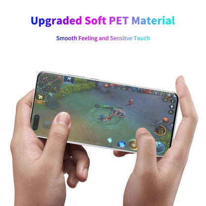 For Huawei P40 Pro ENKAY Hat-Prince 3D Full Screen PET Curved Hot Bending HD Screen Protector Soft Film
