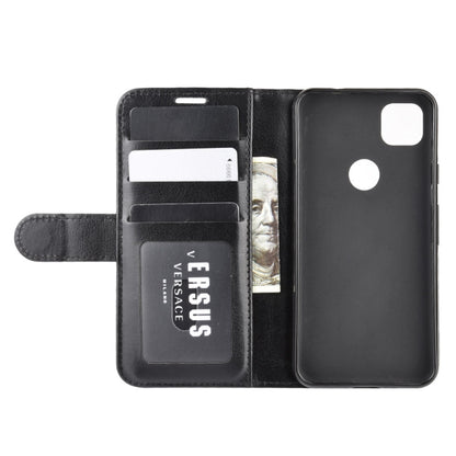 For Google Pixel 4A R64 Texture Single Horizontal Flip Protective Case with Holder & Card Slots & Wallet& Photo Frame, For Google Pixel 4A