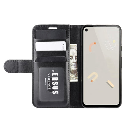 For Google Pixel 4A R64 Texture Single Horizontal Flip Protective Case with Holder & Card Slots & Wallet& Photo Frame, For Google Pixel 4A