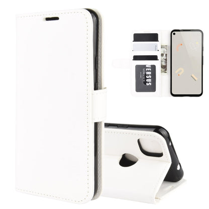 For Google Pixel 4A R64 Texture Single Horizontal Flip Protective Case with Holder & Card Slots & Wallet& Photo Frame, For Google Pixel 4A