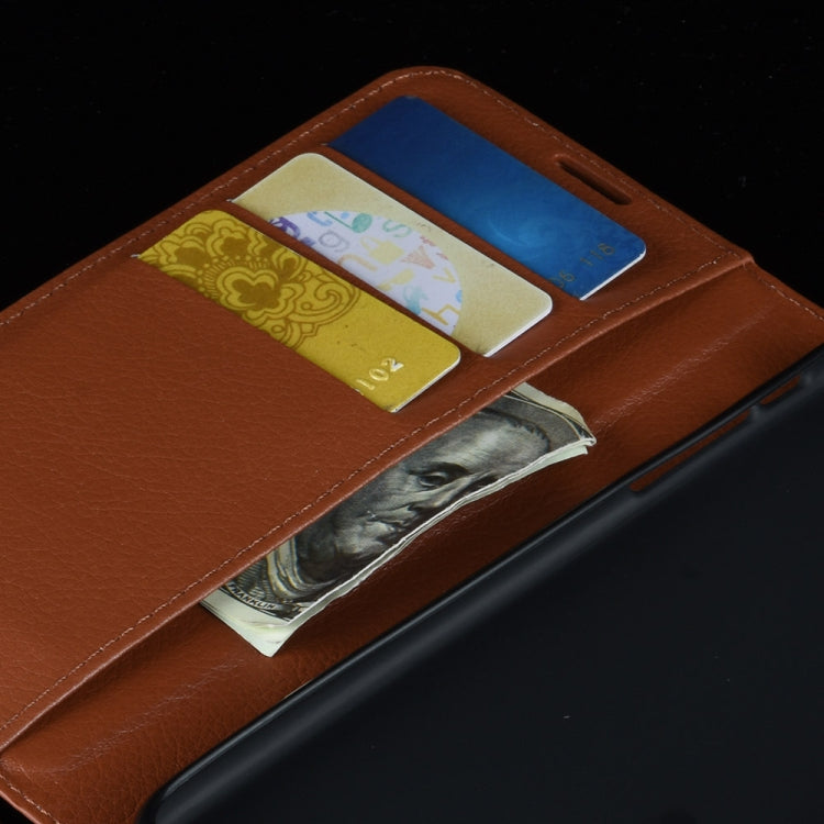 For Google Pixel 4a Litchi Texture Horizontal Flip Protective Case with Holder & Card Slots & Wallet, For Google Pixel 4a
