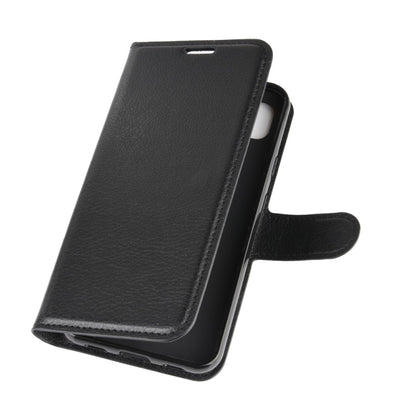 For Google Pixel 4a Litchi Texture Horizontal Flip Protective Case with Holder & Card Slots & Wallet, For Google Pixel 4a