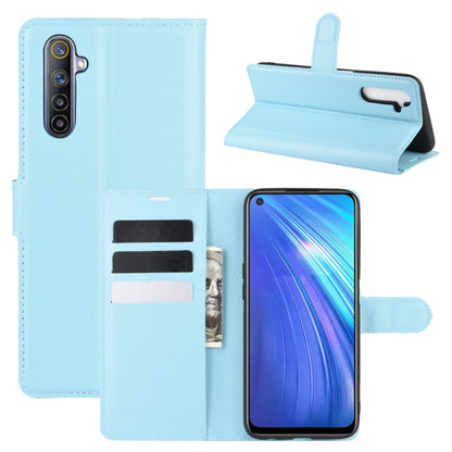 For OPPO Realme 6 Litchi Texture Horizontal Flip Protective Case with Holder & Card Slots & Wallet, For OPPO Realme 6, For OPPO  Realme 6