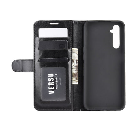 For OPPO Realme 6 R64 Texture Single Horizontal Flip Protective Case with Holder & Card Slots & Wallet& Photo Frame, For OPPO Realme 6