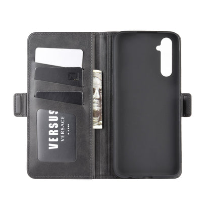 For OPPO Realme 6 Dual-side Magnetic Buckle Horizontal Flip Leather Case with Holder & Card Slots & Wallet, For OPPO Realme 6