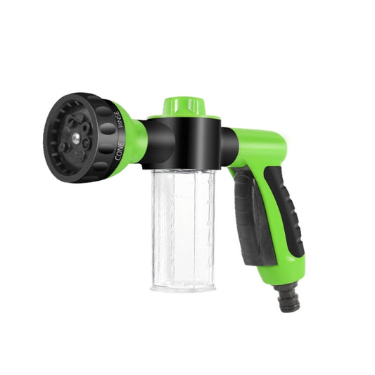 Pistolet de lavage de voiture professionnel et portable multifonction à mousse avec 3 niveaux de pression, buse de pulvérisation de mousse, vert, jaune, noir