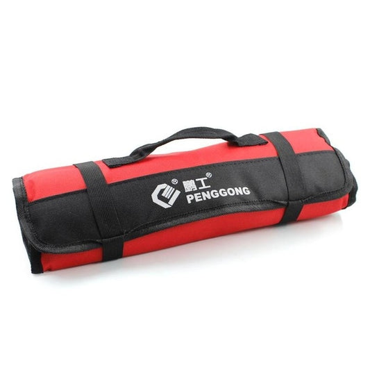 Sac de rangement portable en toile Oxford multifonction étanche et pliable pour outils, rouge, noir, vert, bleu