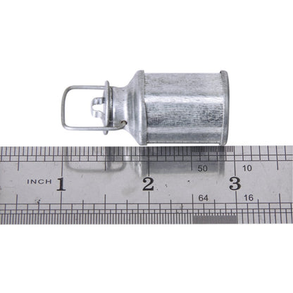 3 PCS 1:12 Jouet Miniature Maison de Poupée Bouteille à Lait Ancienne avec Bouchon, Bouteille à Lait