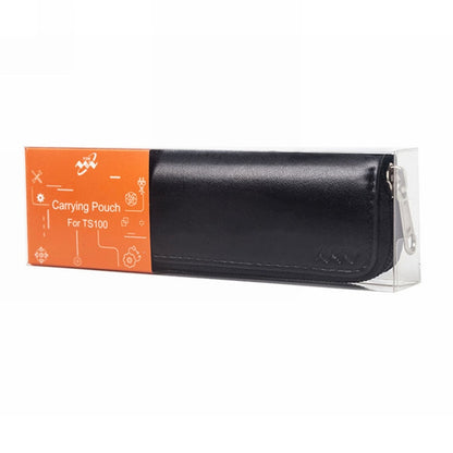 TS100 Smart Electric Iron Microfiber Leather Portable Bag Tool Storage Bag (Empty Bag), Microfiber Leather Portable Bag