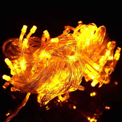 50M LED Lichterkette Weihnachten Neujahr Girlande Dekoration für Straße Zimmer Haus Garten Außenbereich DIY Deko EU US Stecker, 50M 400LEDS