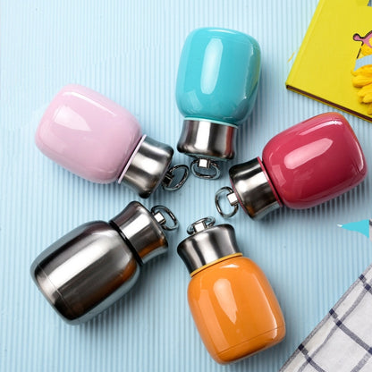 Mini Cute Coffee Vacuum Flasks Thermos Stainless Steel Cup Travel Drink Water Bottle Thermoses Mugs