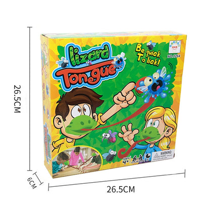 Jouets de jeu de société interactifs attrape-langue de lézard délicats, accessoires délicats langue de lézard